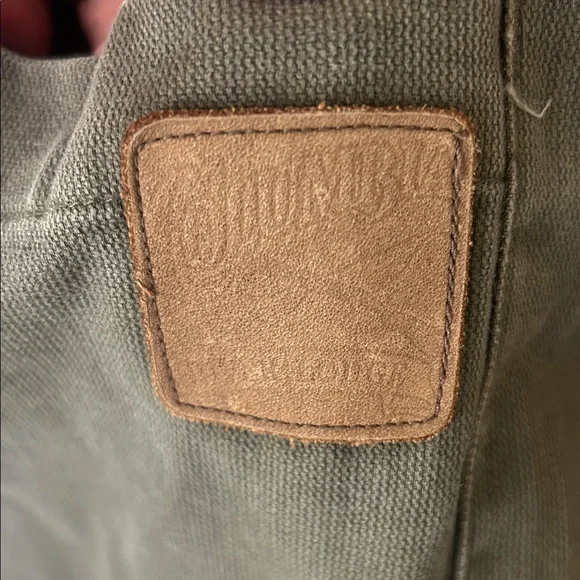 Vintage Columbia Sportswear River Lodge Men's Olive Military Field Jacket - Picture 13 of 15